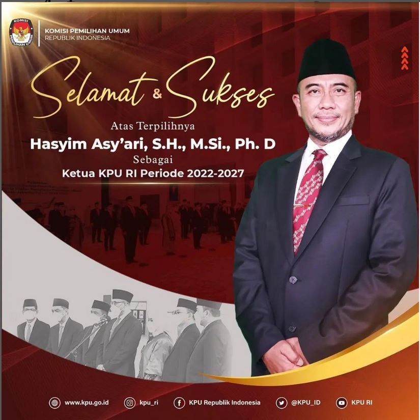 Ketua Kpu periode 2022 - 2027